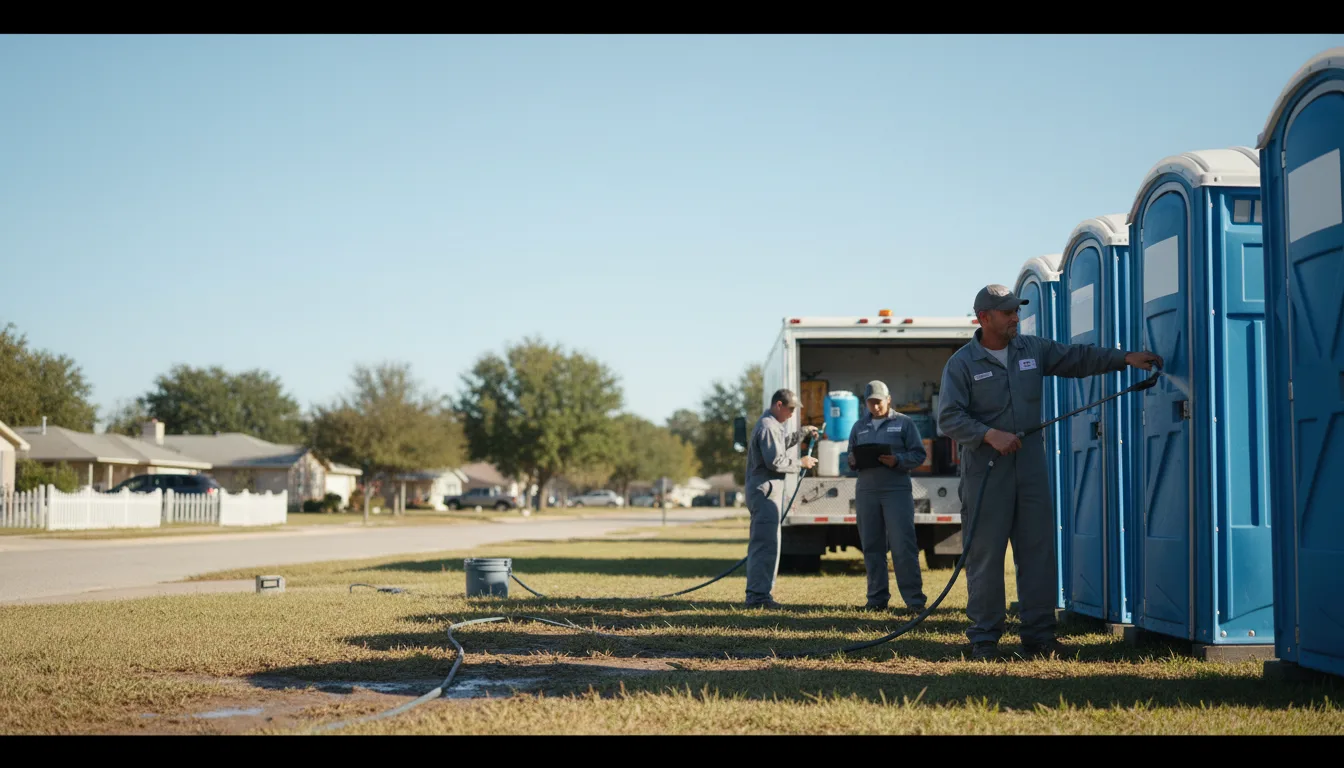 Long-Term Portable Toilet Rental in Milton, GA near me